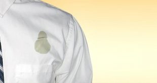 إزالة بقعة الزيت من الملابس