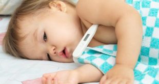 ارتفاع درجة حرارة الرضيع
